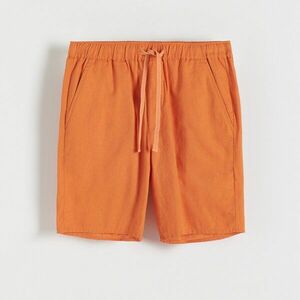 Reserved - Regular lenkeverék rövidnadrág - Narancs kép