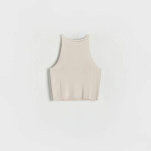 Reserved - Viszkózban gazdag dzsörzéfelső - Krém kép