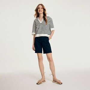 Reserved - Pamutban gazdag rövidnadrág - Tengerészkék kép