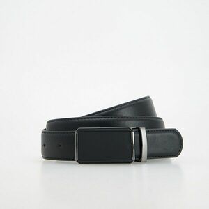 Reserved - Egyszerű öv dekoratív csattal - Fekete kép
