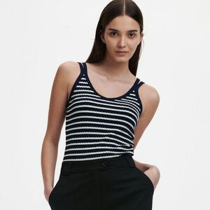 Reserved - Csíkos felső - Tengerészkék kép