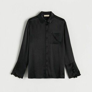 Reserved - Szatén viszkózing - Fekete kép