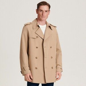 Reserved - Rövid trencskó kabát - Bézs kép