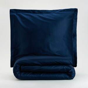 Reserved - Szatén ágynemű-garnitúra - Tengerészkék kép