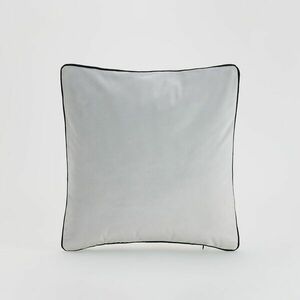 Reserved - Velúr párnahuzat - Világosszürke kép