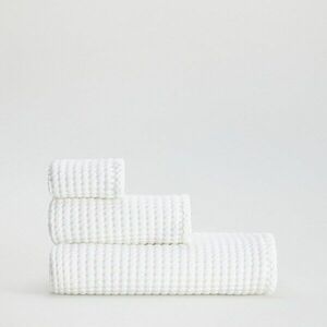 Reserved - Gofrimintás törölköző - Fehér kép