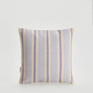 Reserved - Csíkos, pamut párnahuzat - Bíbor kép