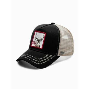 H152 fekete férfi sapka kép