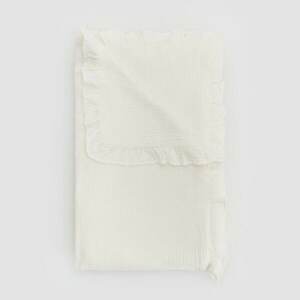 Reserved - Muszlin ágytakaró - Krém kép