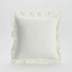 Reserved - Muszlin párnahuzat - Krém kép