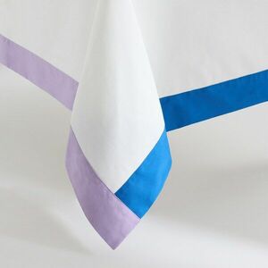 Reserved - Asztalterítő geometrikus mintával - Fehér kép