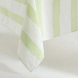 Reserved - Lenben gazdag asztalterítő - Zöld kép