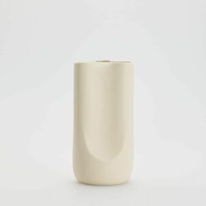 Reserved - Organikus formájú váza - Krém kép