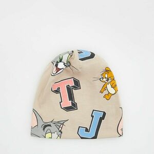 Reserved - Tom & Jerry beanie sapka - Bézs kép