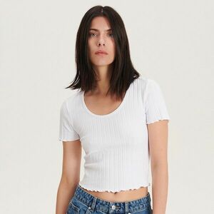 Reserved - slim fit póló - Fehér kép