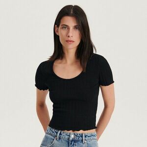 Reserved - slim fit póló - Fekete kép