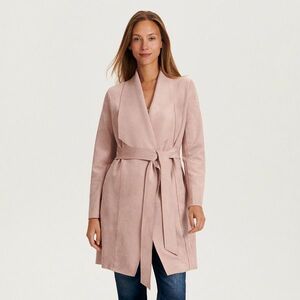 Reserved - Műszarvasbőr kabát - Rózsaszín kép