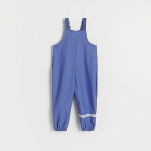 Reserved - Gumírozott nadrág nadrágtartóval - Tengerészkék kép