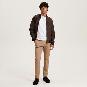 Reserved - Chino slim nadrág övvel - Bézs kép