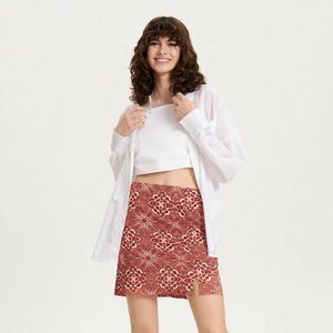 Reserved - Mintás miniszoknya - Piros kép