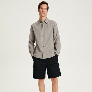 Reserved - Pamut cargo rövidnadrág - Fekete kép