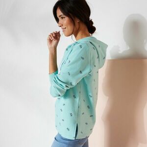 Molton kapucnis pulóver kapucnival és nyomtatással kép