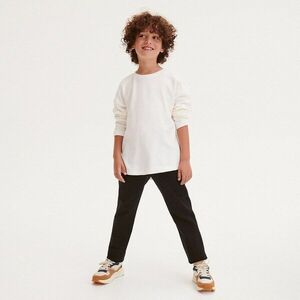 Reserved - Chino nadrág övvel - Fekete kép