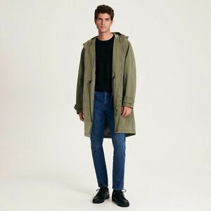 Reserved - Vízálló parka kapucnival - Khaki kép