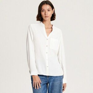 Reserved - Viszkózblúz - Krém kép