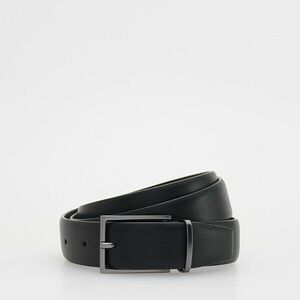 Reserved - Kombinált anyagú öv - Fekete kép