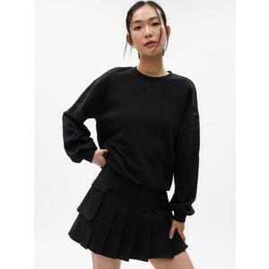 Vintage puha crop pulóver kép