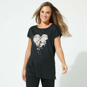 Kerek nyakú, mintás tunika kép