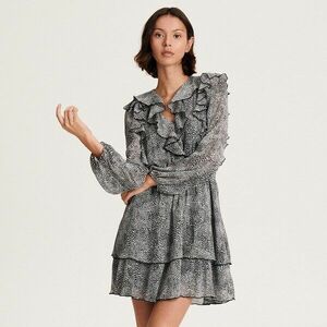 Reserved - Fodros miniruha - Szürke kép