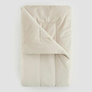Reserved - Sima anyagú ágytakaró - Bézs kép