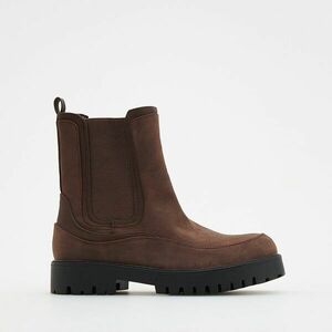 Reserved - Velúr bokacsizma - Barna kép