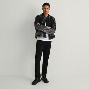 Reserved - Koptatott hatású slim farmer - Fekete kép