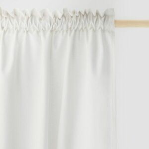 Reserved - 2 darab függöny behúzószalaggal - Fehér kép