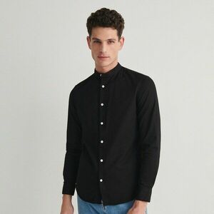 Reserved - Super slim fit állógalléros ing - Fekete kép