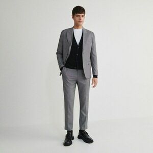 Reserved - Elegáns nadrág carrot - Fekete kép