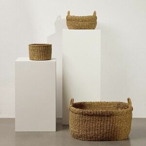 Reserved - Tengerifű tárolókosár - Barna kép