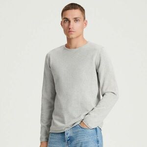 Reserved - Pamutpulóver - Világosszürke kép