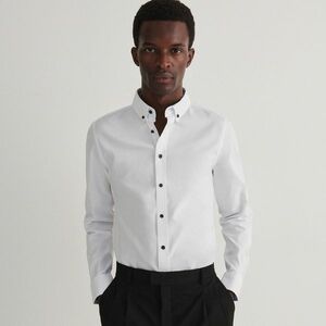 Reserved - Slim fit ing - Fehér kép