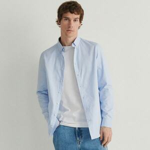 Reserved - Slim fit ing - Kék kép