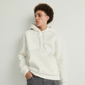 Reserved - Egyszerű, pamutban gazdag melegítőfelső - Krém kép