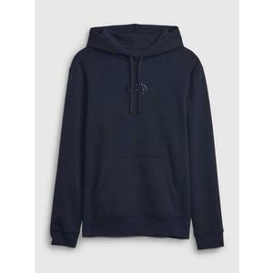 Kapucnis pulóver logóval és kapucnival kép