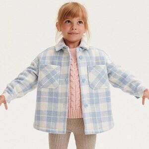 Reserved - Pepita mintás ingdzseki - Krém kép