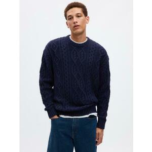 Kötött pulóver gyapjúkeverékkel kép