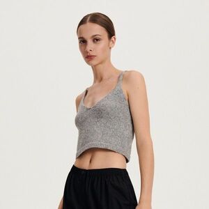 Reserved - Kötött felső - Világosszürke kép