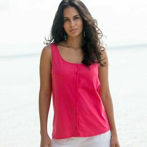 Egyszínű gombos felső kép