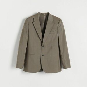 Reserved - Slim fit blézer - Barna kép